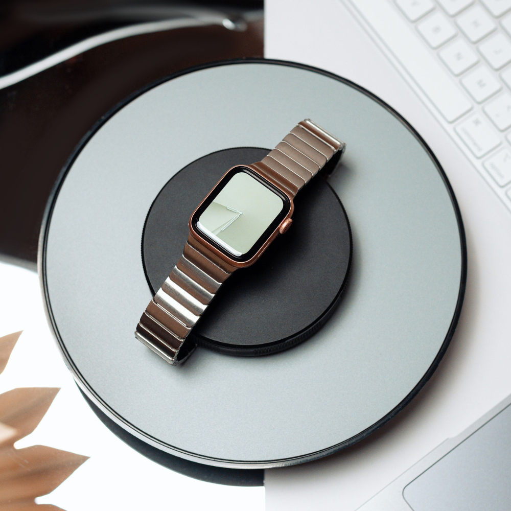 Slinky Apple Watch Strap - Silver