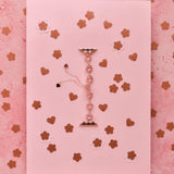 Rose Gold Flower Bracelet Apple Watch Strap