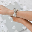 Hearts Chain Apple Watch Strap - Starlight