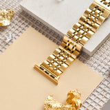 Stainless Steel Apple Watch Strap - Gold