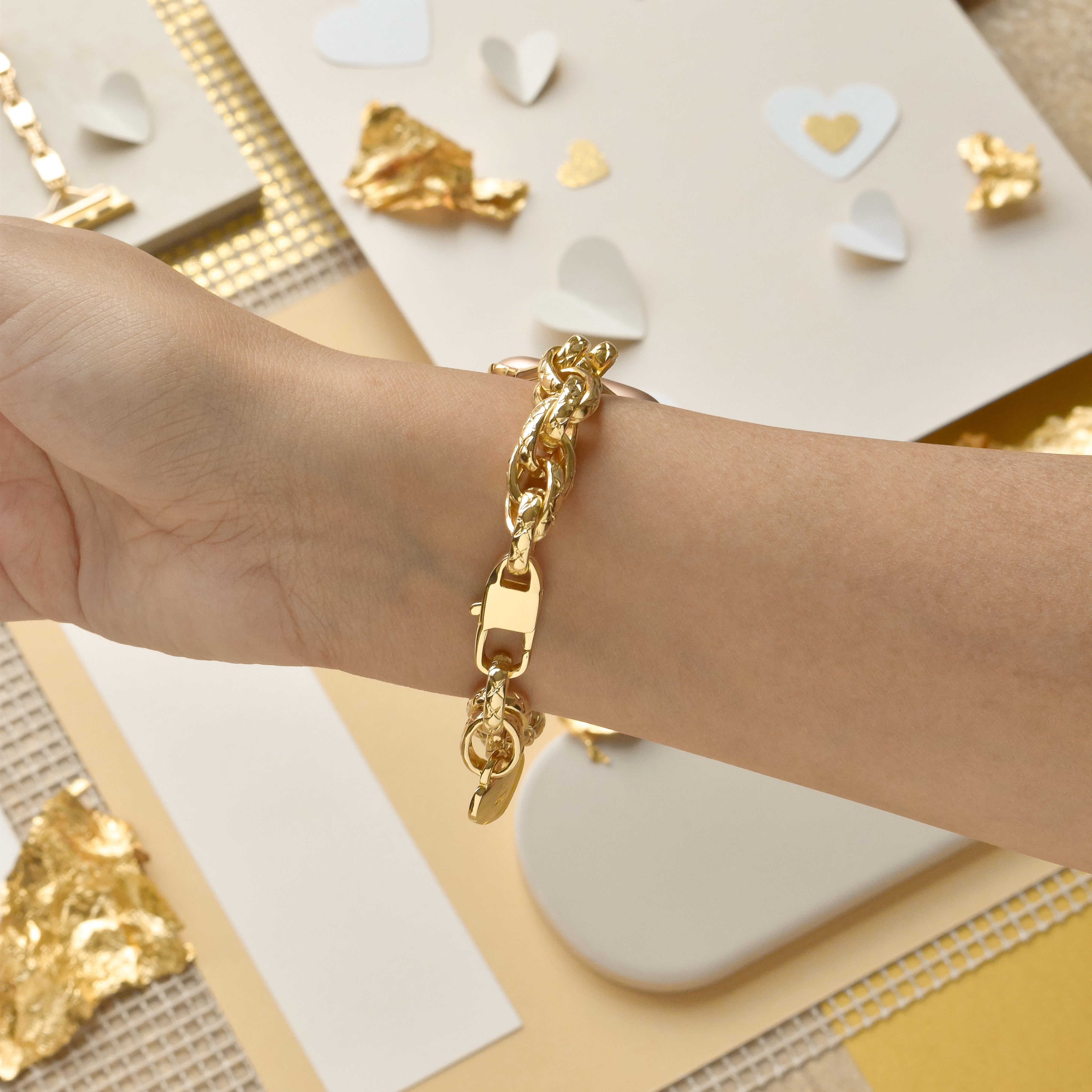 Chain Bracelet Apple Watch Strap - Gold