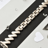 Get Wavy Apple Watch Strap - Starlight