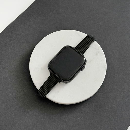 SLIM Fine Line Apple Watch Strap - Black