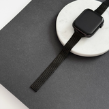 SLIM Fine Line Apple Watch Strap - Black