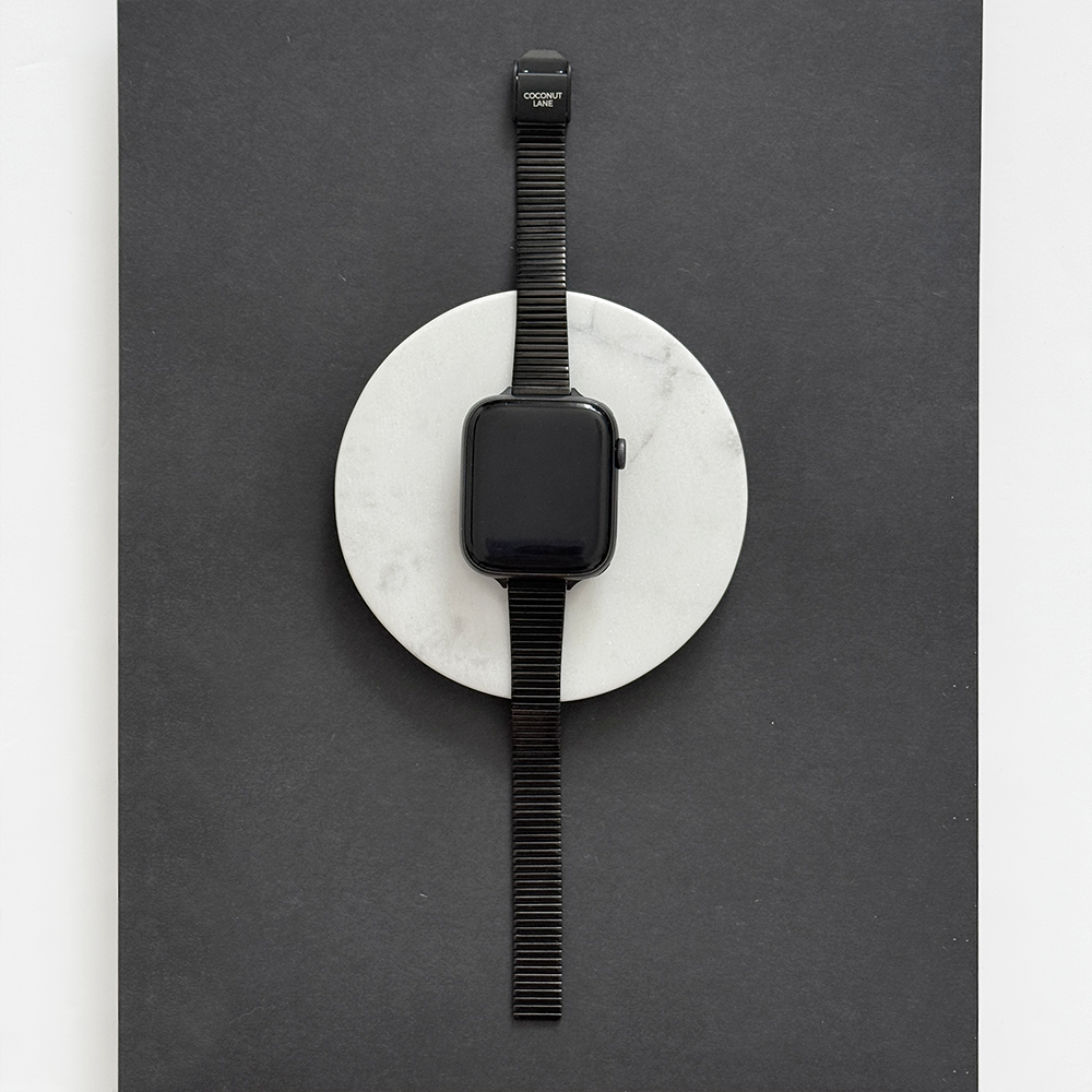 SLIM Fine Line Apple Watch Strap - Black