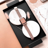 Milanese Apple Watch Strap - Rose Gold