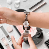 Slinky Apple Watch Strap - Silver