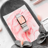 Slinky Apple Watch Strap - Silver