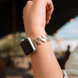 Get Wavy Apple Watch Strap - Starlight